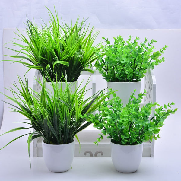 Artificial Grasses Plastic Plant Flower