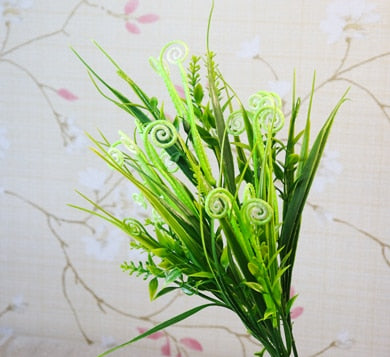 Artificial Grasses Plastic Plant Flower