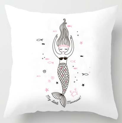 Print Pillow Case Home Bedding Set Modern Design