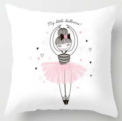 Print Pillow Case Home Bedding Set Modern Design