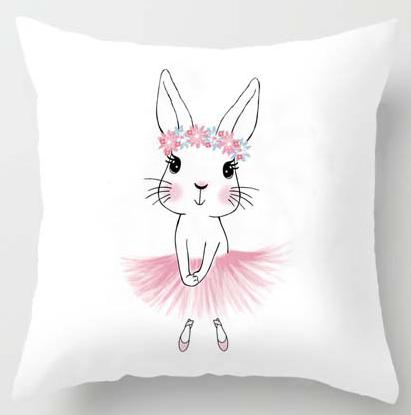 Print Pillow Case Home Bedding Set Modern Design
