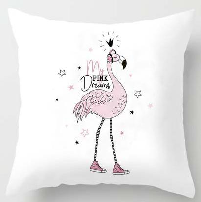 Print Pillow Case Home Bedding Set Modern Design