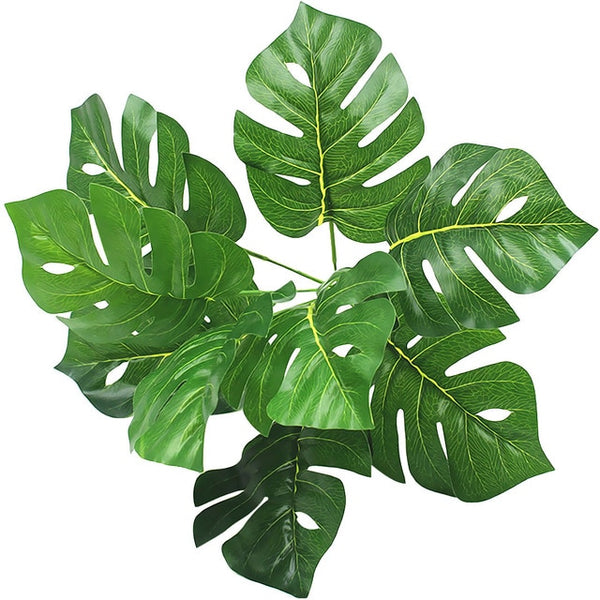 Artificial Plants Green Turtle Leaves