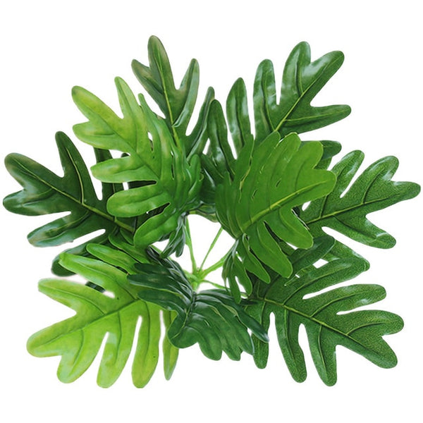 Artificial Plants Green Turtle Leaves