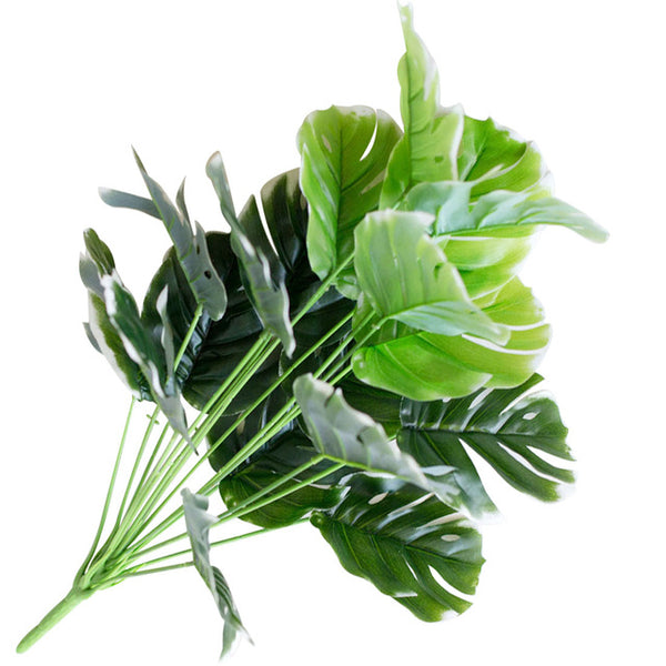 Artificial Plants Green Turtle Leaves