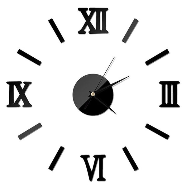 Creative Digital Wall Clock Sticker