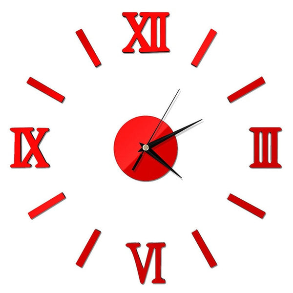 Creative Digital Wall Clock Sticker