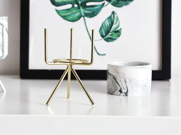 Nordic Minimalism Style Marble Pattern Flower Pot