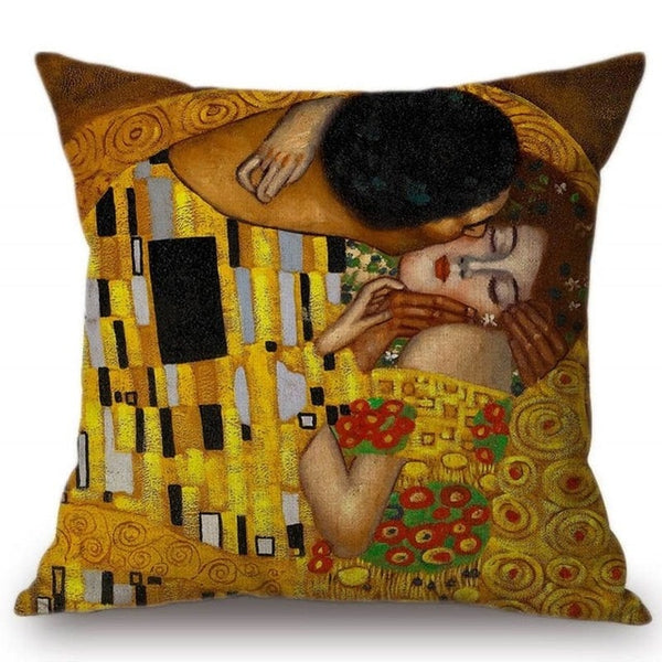 Gold Luxury Decorative Pillow Case Cover