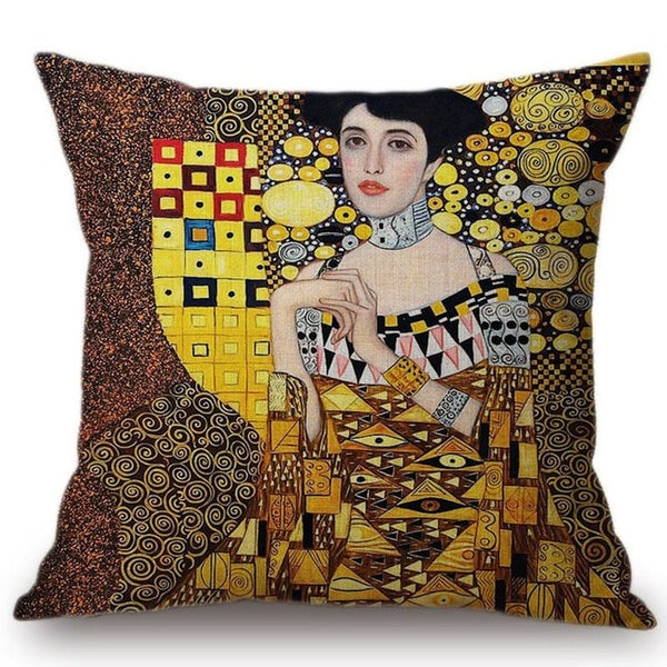 Gold Luxury Decorative Pillow Case Cover