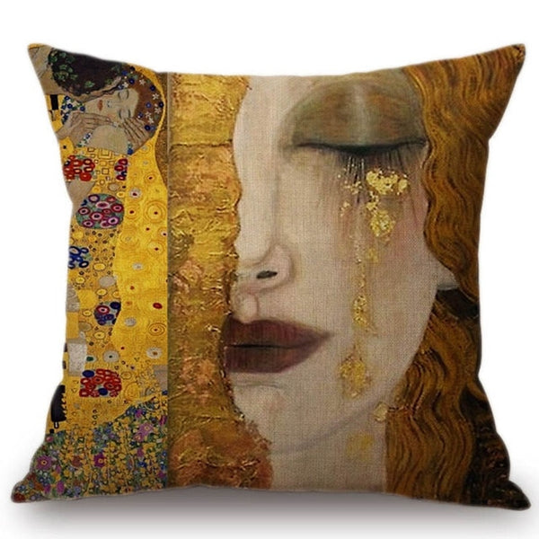 Gold Luxury Decorative Pillow Case Cover