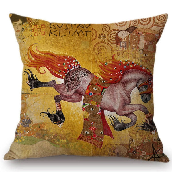 Gold Luxury Decorative Pillow Case Cover