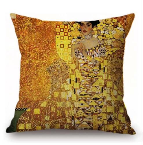Gold Luxury Decorative Pillow Case Cover