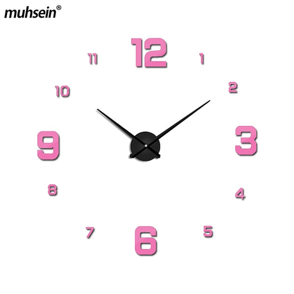 Modern Design 3D Wall Clock