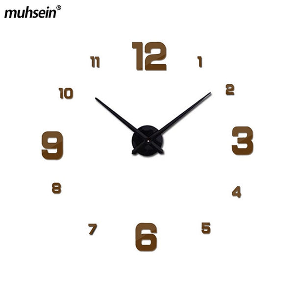 Modern Design 3D Wall Clock